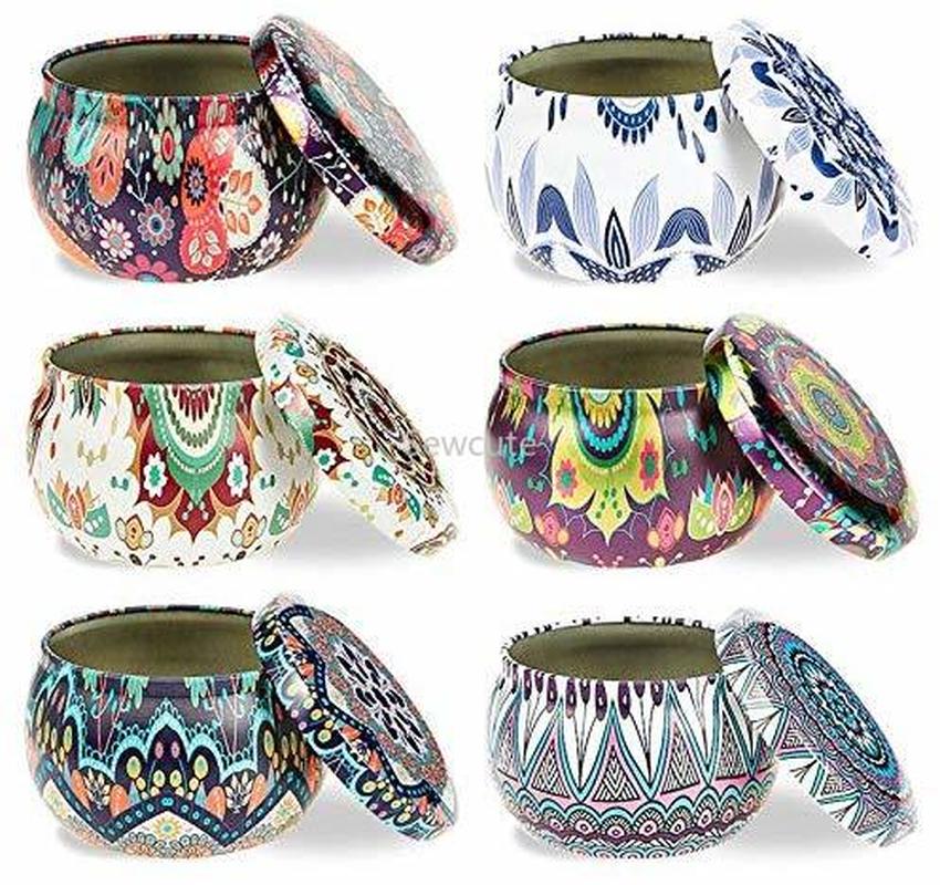 Candle Making Jars Wholesale - 6 Buah Stoples Lilin Timah DIY