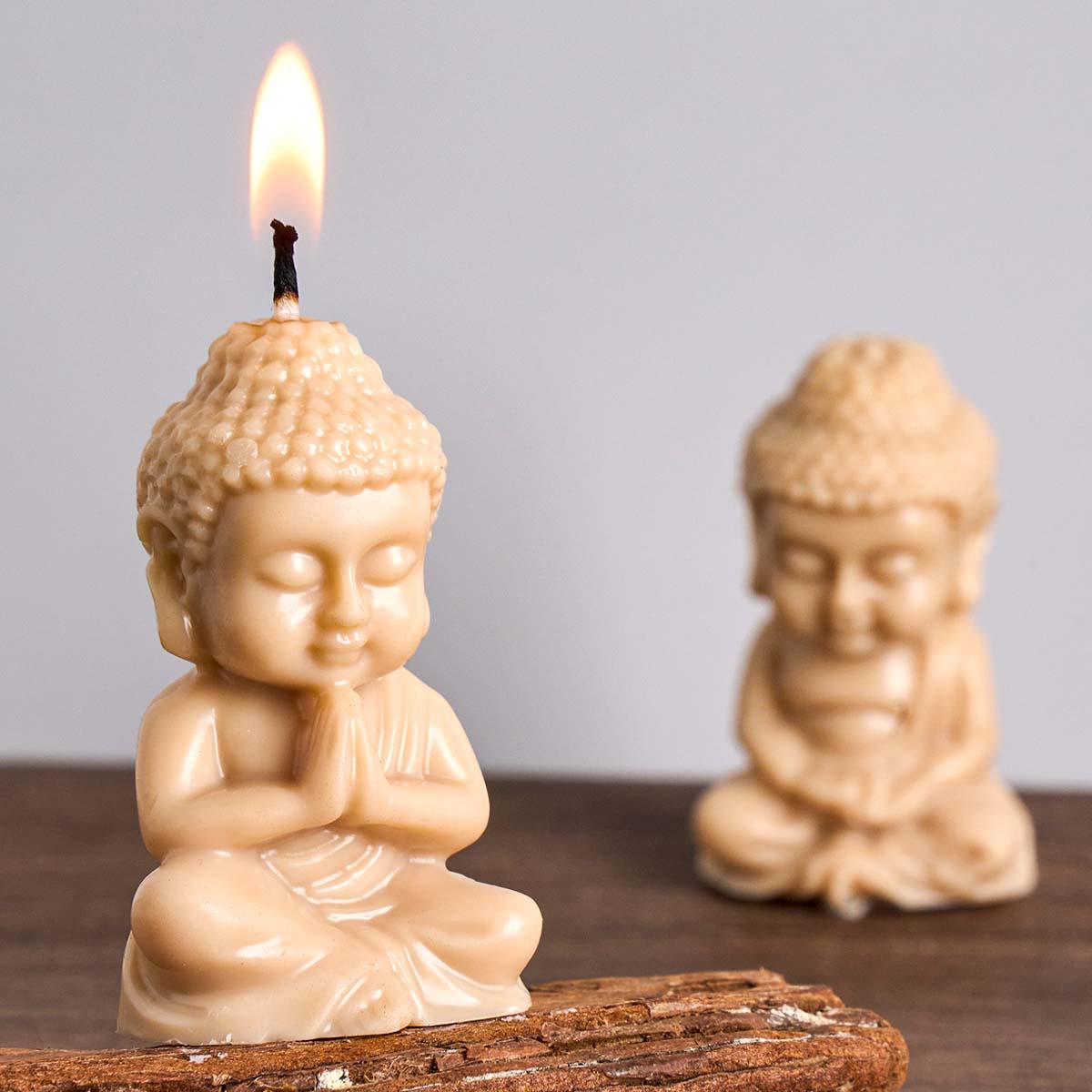 Candle Making Process - Cetakan Lilin Silikon Buddha 3D DIY,