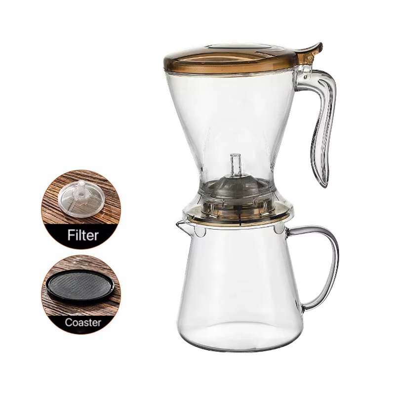 Pour Pot Aluminum - Logo Kustom 600Ml Tuangkan Dalam Plastik