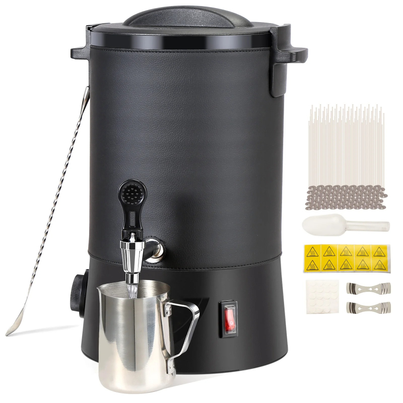 Pour Pot Aluminum - Pemanas Lilin 6.5L 10L untuk Pembuatan