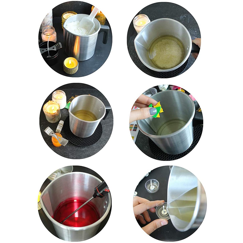 Pour Pot Aluminum - Panci Tuang Lilin DT38 4 Pound,