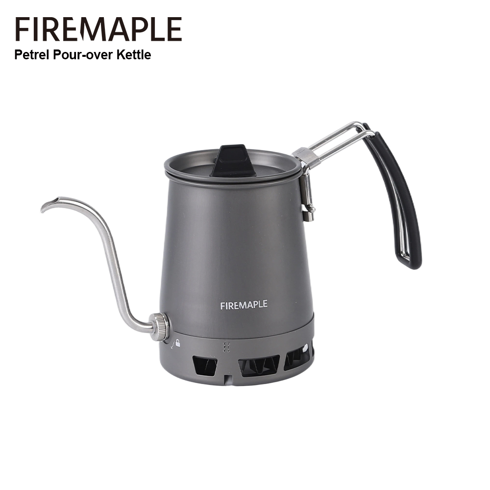 Pour Pot Aluminum - Ketel Kopi Fire-Maple Petrel Pour-Over dengan