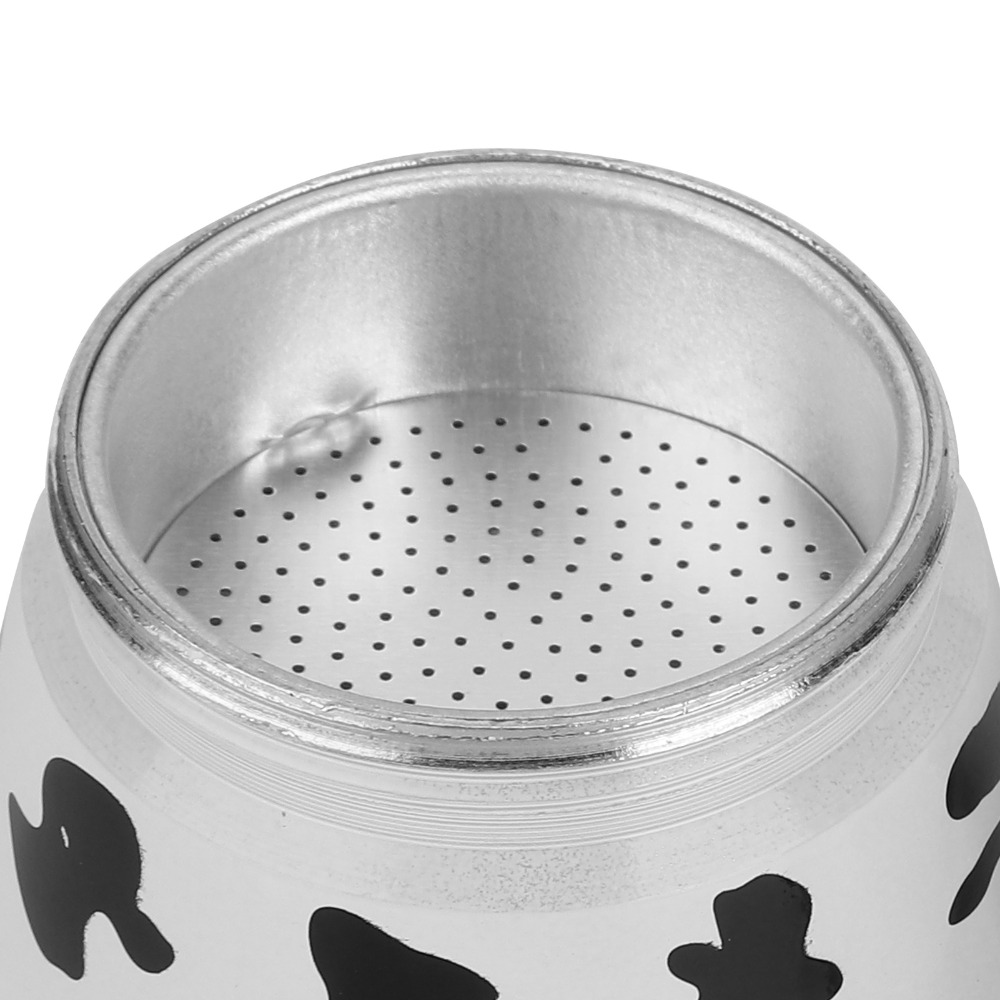 Pour Pot Aluminum - Pembuat Kopi Aluminium Warna Susu Sapi,