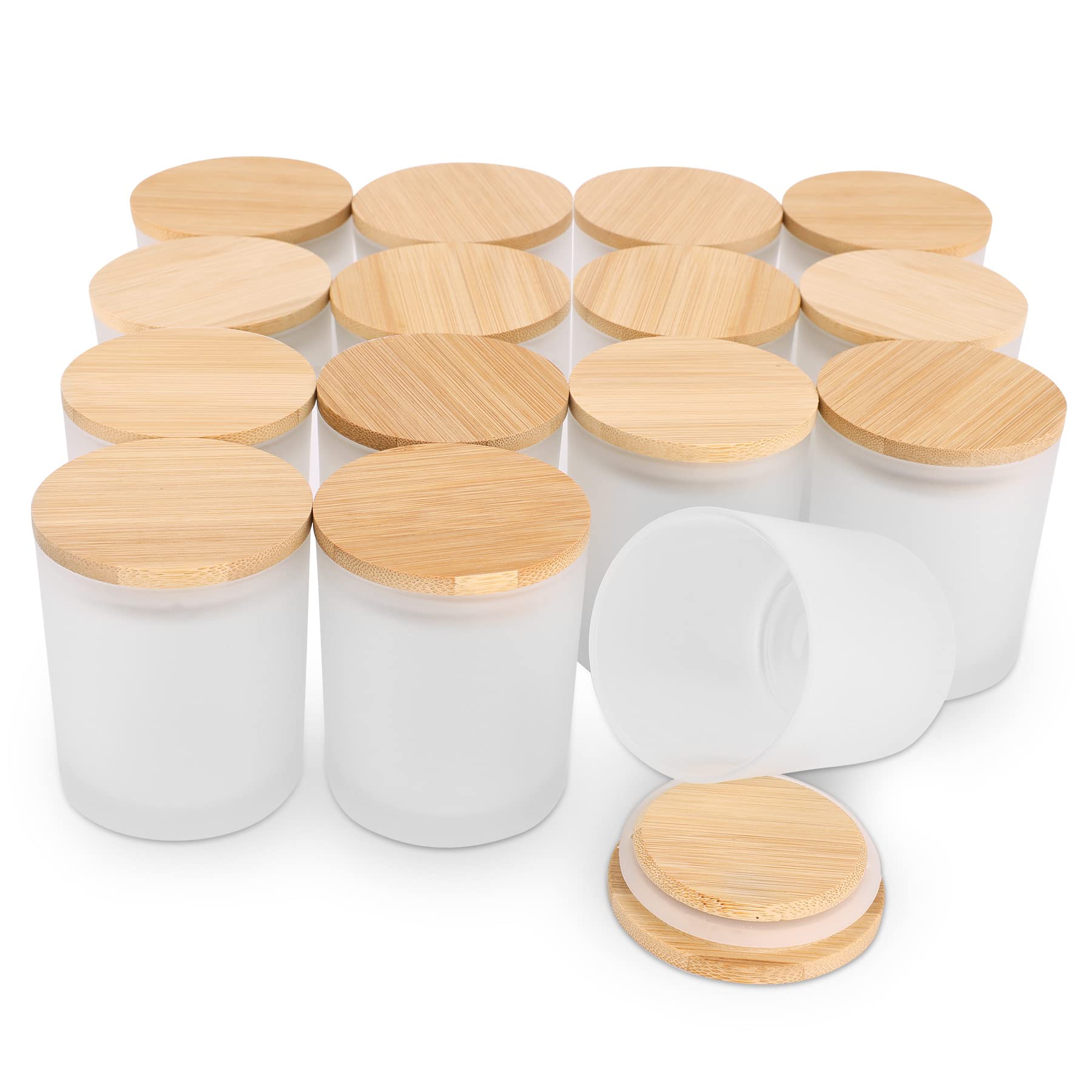Candle Making Jars Wholesale - 6 pak 6OZ stoples lilin kaca