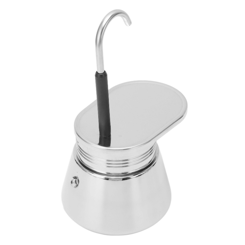 Pour Pot Aluminum - Teko Kopi Mocha Pot Stainless Steel