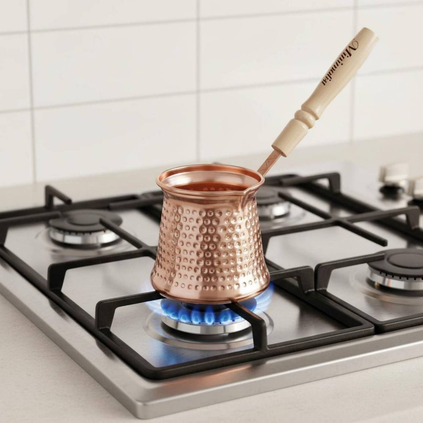 Teko Kopi Turki Bingkai Tebal  - Pour Pot Aluminum ulasan dan harga