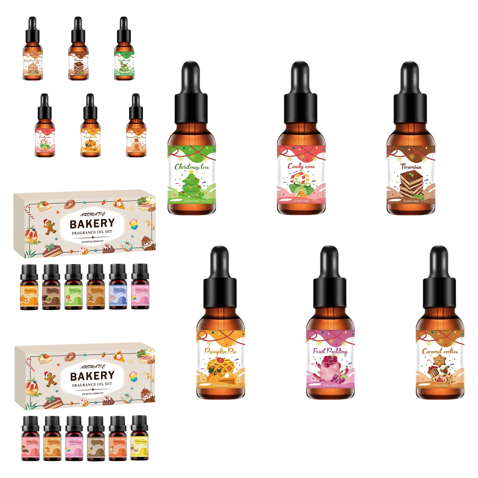 Set Minyak Esensial Aroma Nata - Candle Making Oils ulasan dan harga