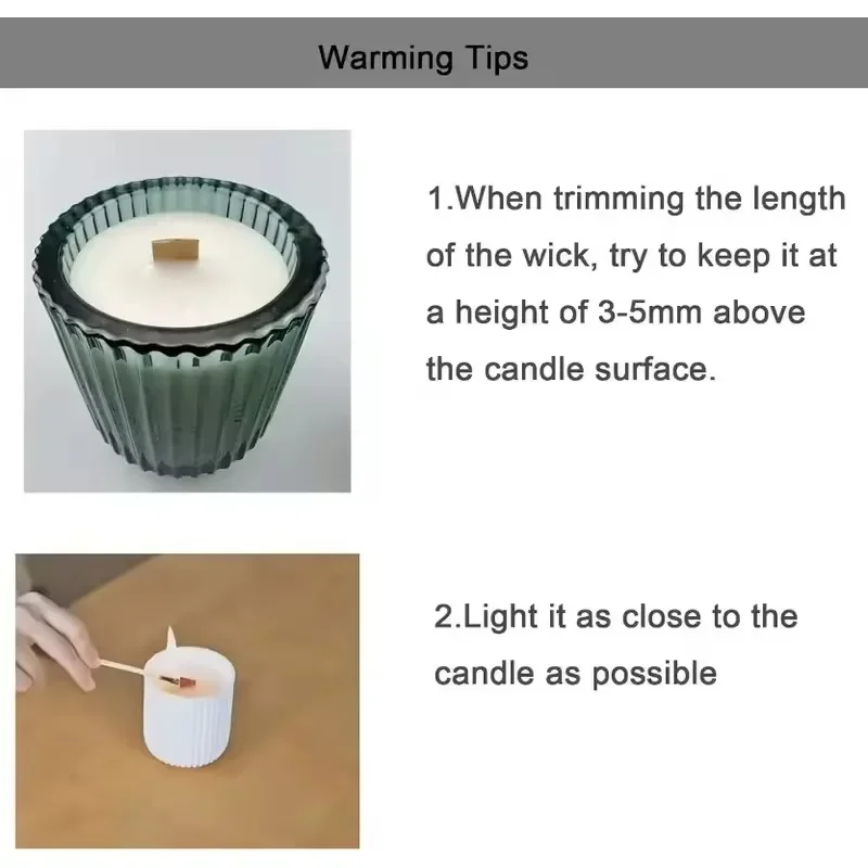 Sumbu Lilin Kayu dengan Penyan - Wood Wick Crackle ulasan dan harga