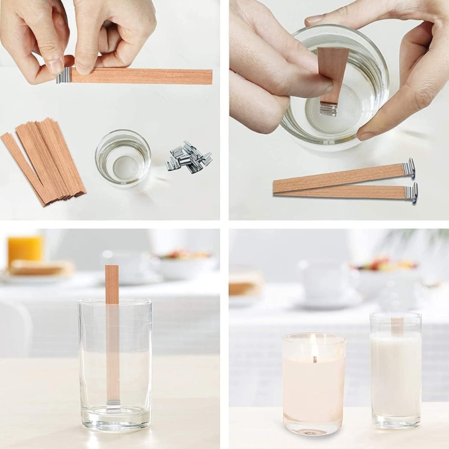 Sumbu Lilin Kayu dengan Penyan - Wood Wick Crackle ulasan dan harga