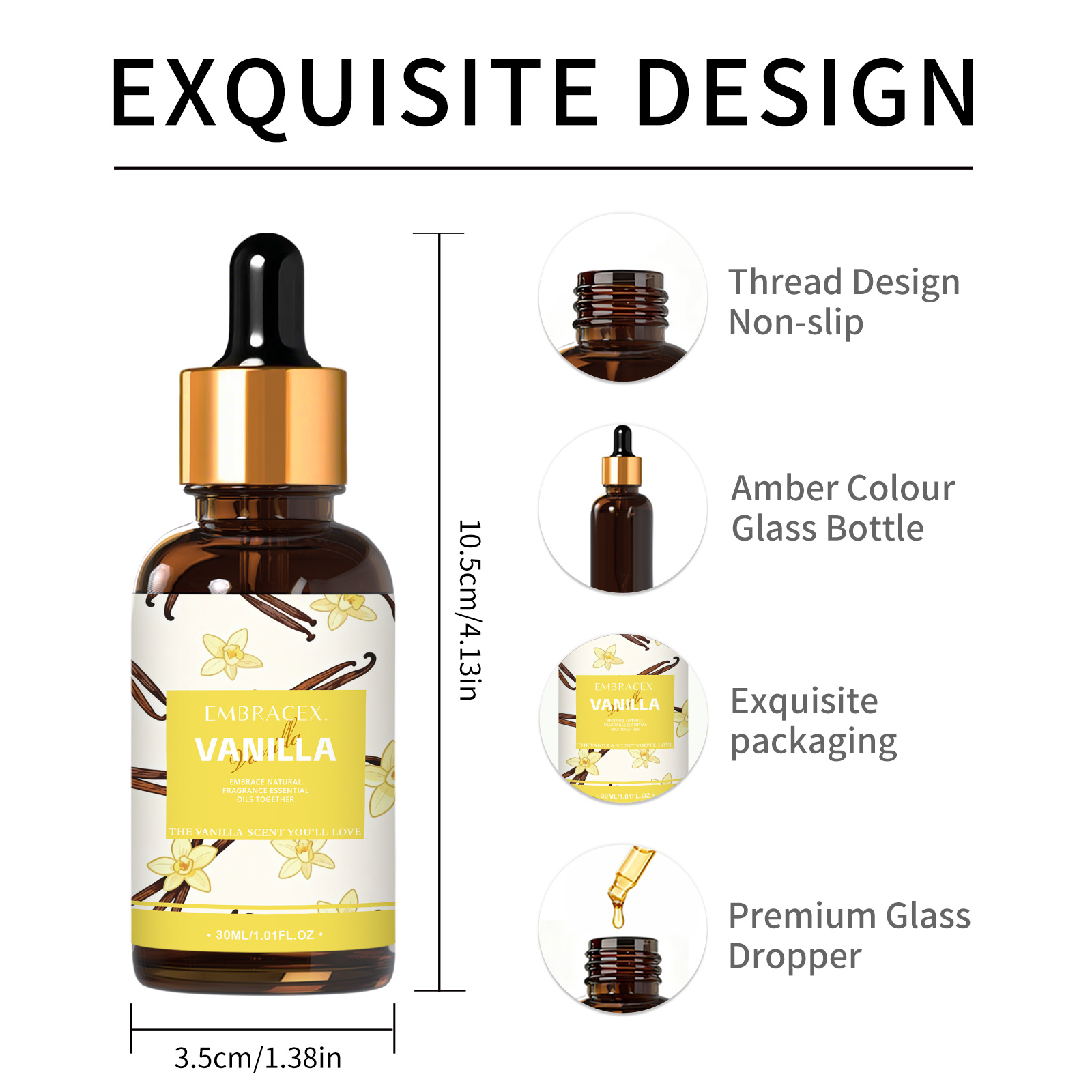 30ml Minyak Esensial Vanila Un - Candle Making Ingredients ulasan dan harga