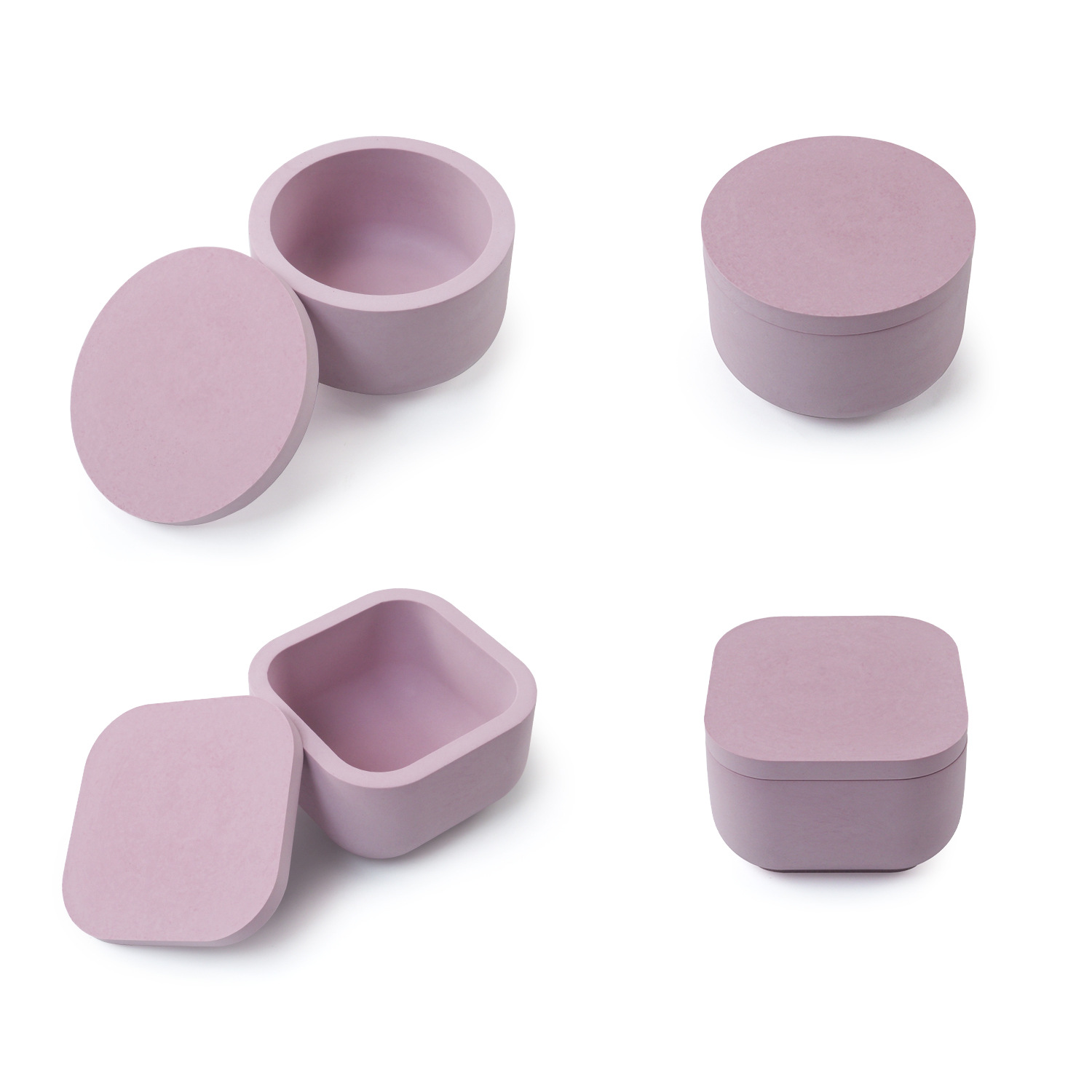 1Set DIY Cetakan Silikon Tople - Candle Making Jars With Lids ulasan dan harga