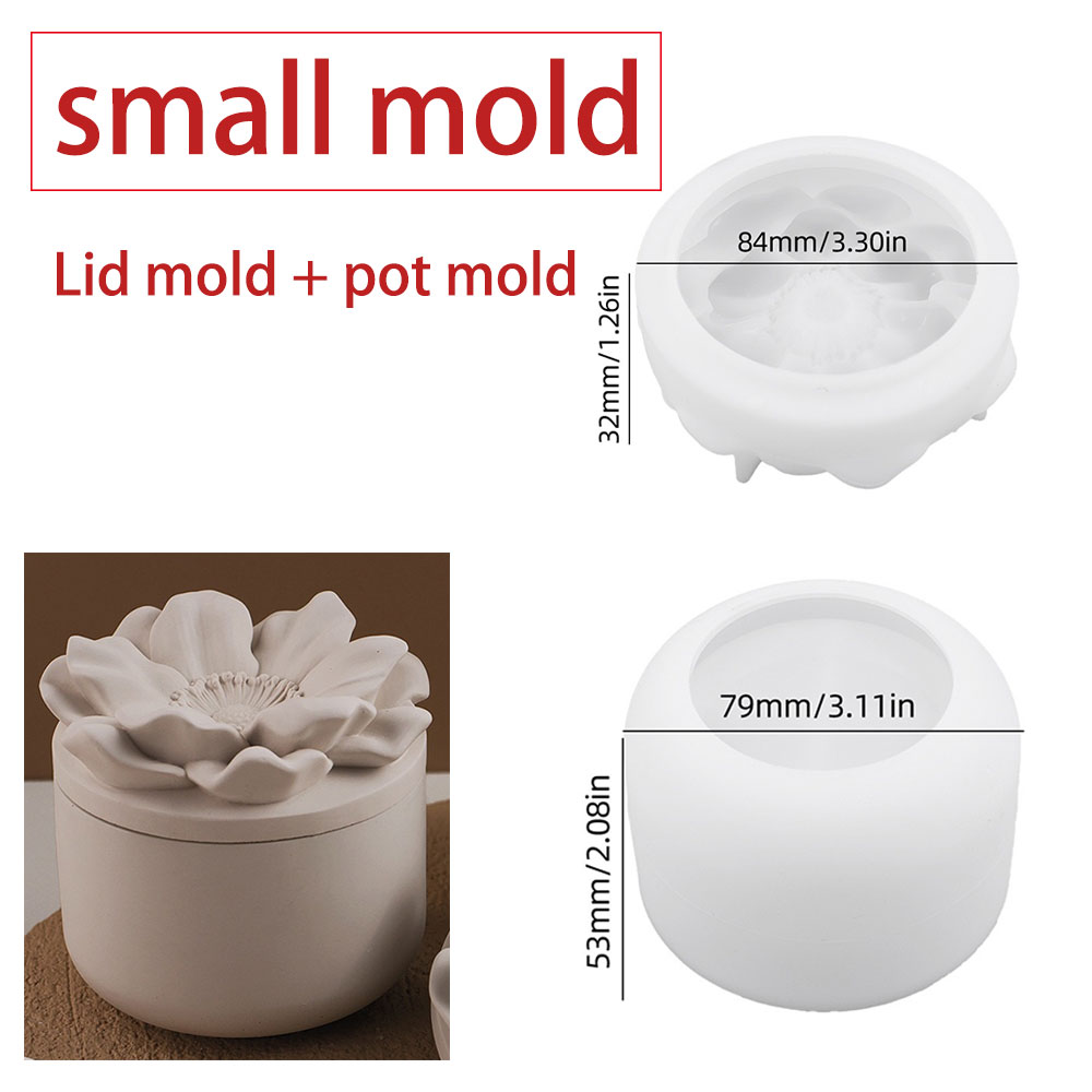 Kotak Penyimpanan Bunga Mataha - Candle Making Jars With Lids ulasan dan harga