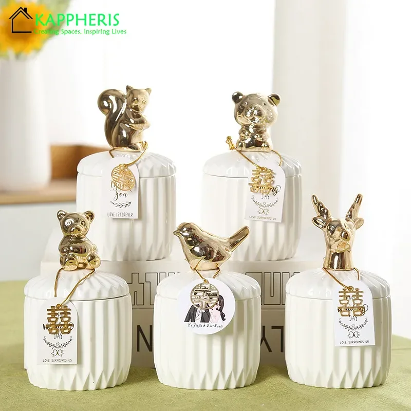 Guci Lilin Keramik Putih untuk - Candle Making Jars Wholesale ulasan dan harga