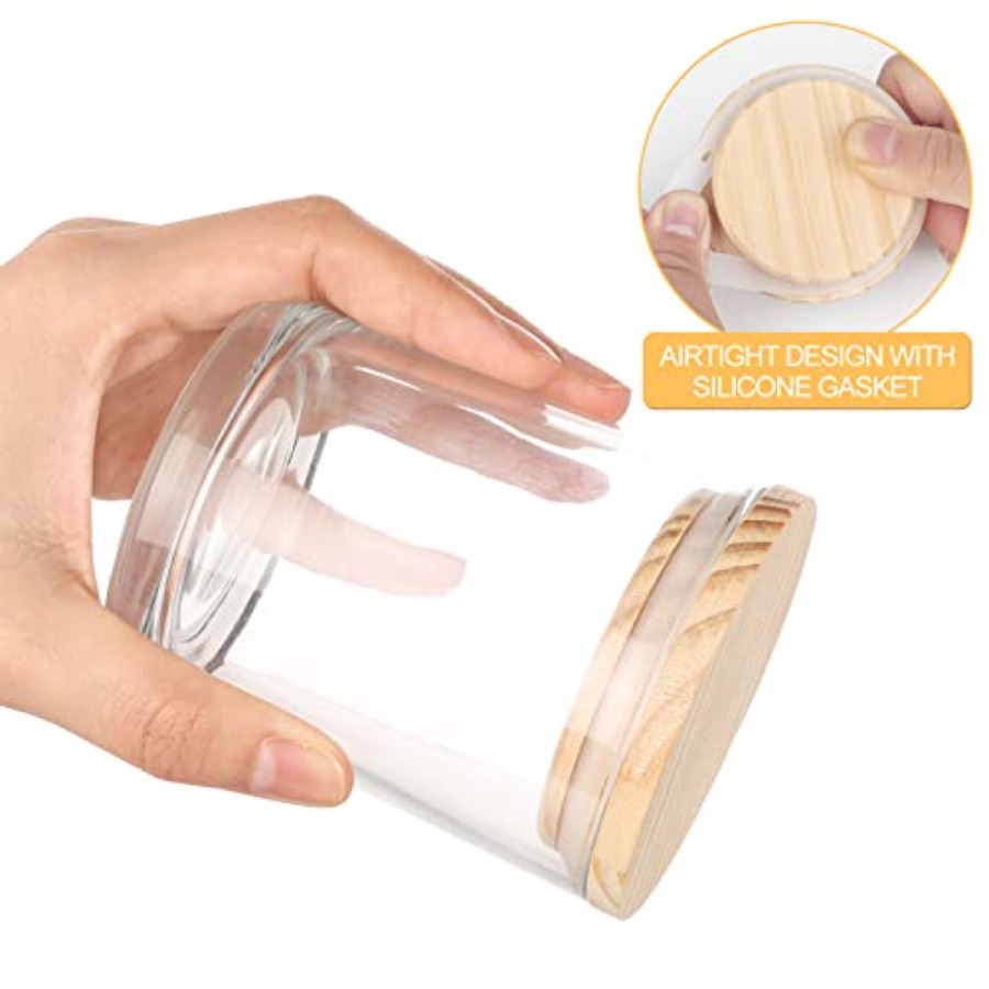 12 PCS Stoples Lilin Kaca Teba - Candle Making Jars Wholesale ulasan dan harga