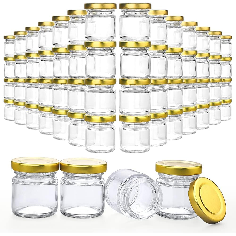 Stoples kaca kecil dengan tutu - Candle Making Jars With Lids ulasan dan harga