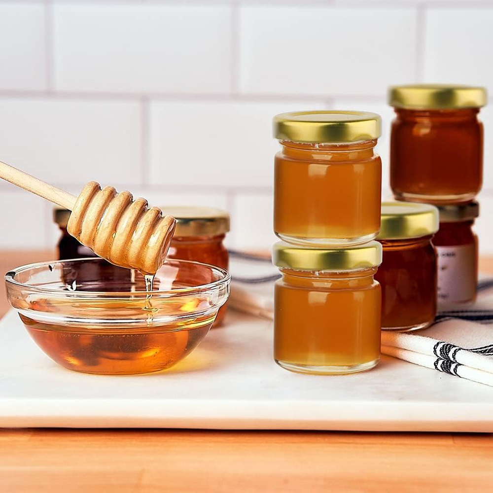 Stoples kaca kecil dengan tutu - Candle Making Jars With Lids ulasan dan harga