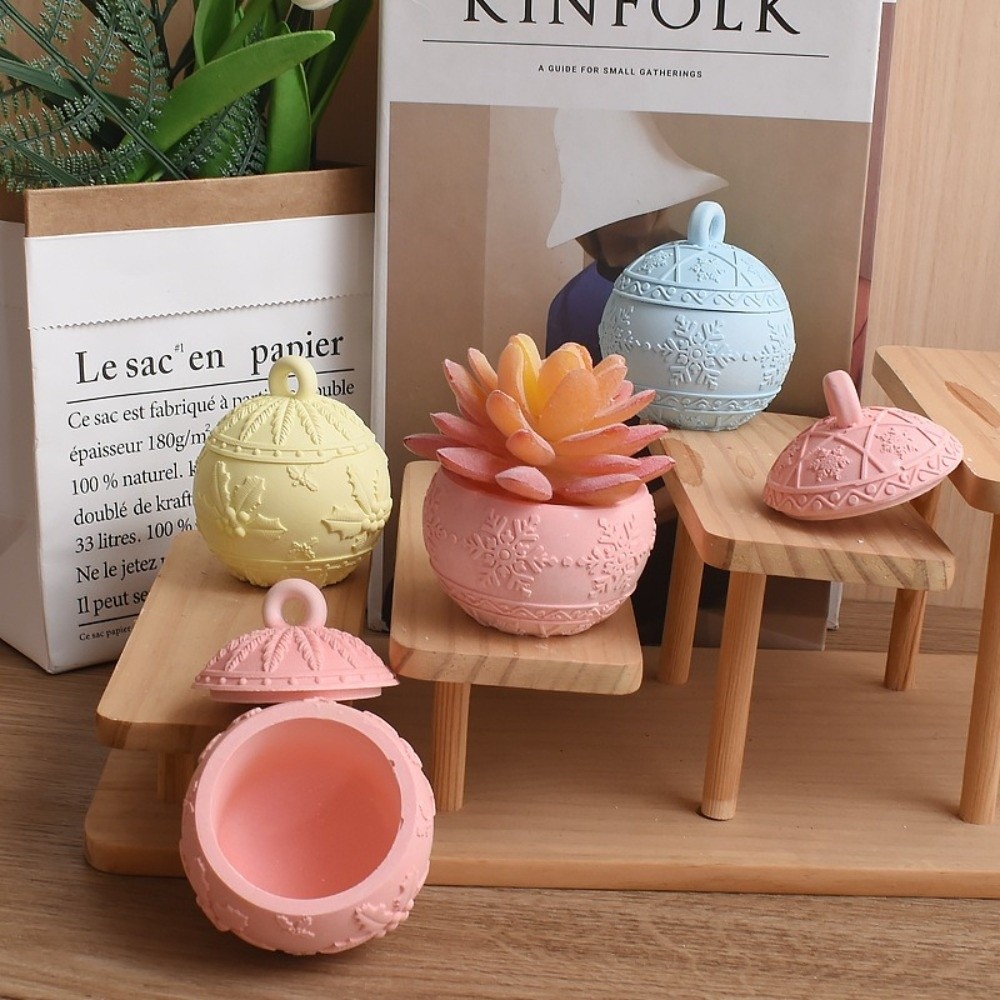 Cetakan Lilin Silikon Baru Des - Candle Making Jars With Lids ulasan dan harga