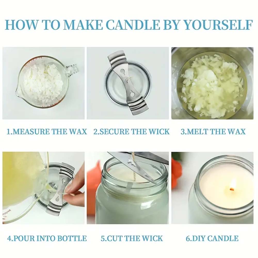 Lilin Lilin Kedelai untuk Pemb - Candle Making Jars Wholesale ulasan dan harga