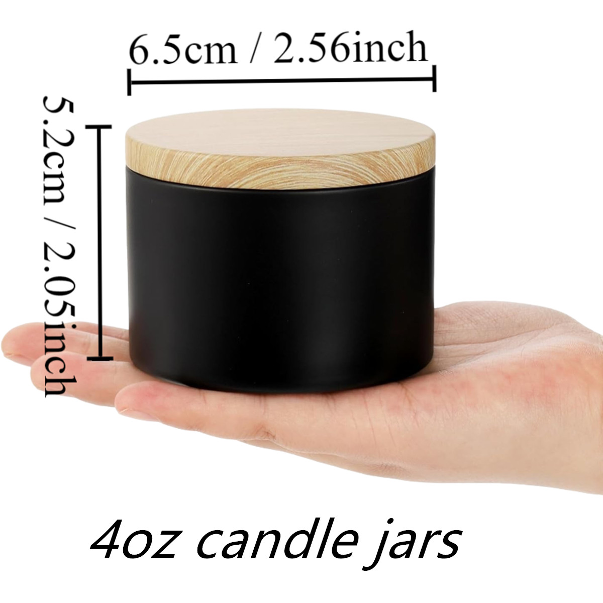 12 buah 4oz kaleng lilin denga - Candle Making Jars Wholesale ulasan dan harga