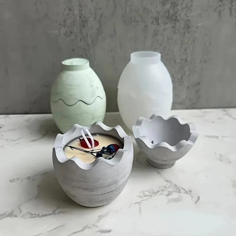 Cetakan Lilin Bentuk Telur Kot - Candle Making Jars With Lids ulasan dan harga