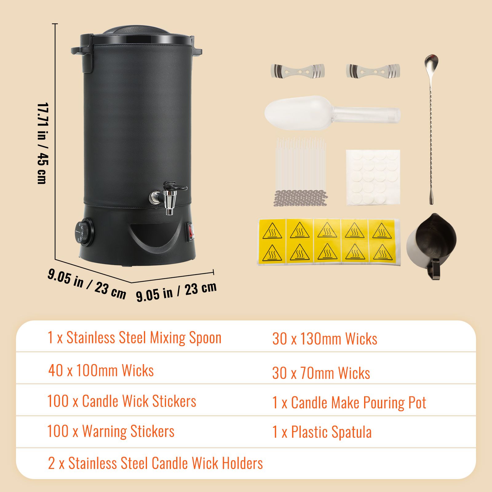 Pemanas Lilin 10 L untuk Pembu - Candle Making Tempe ulasan dan harga