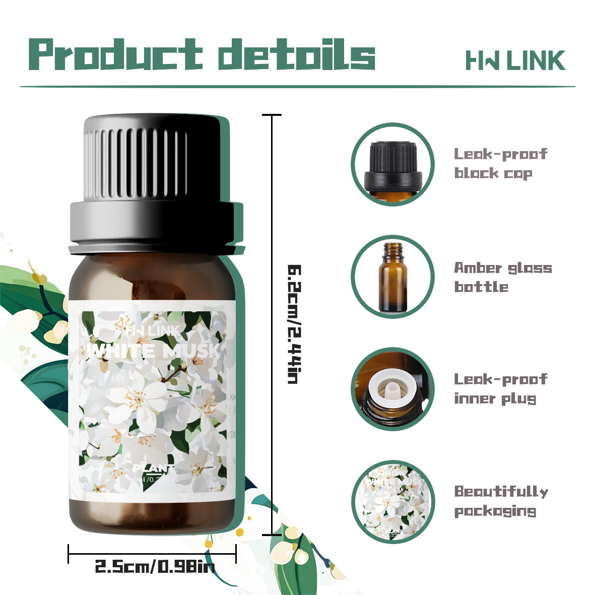 Minyak Atsiri White Musk 10ml  - Candle Making Oils ulasan dan harga
