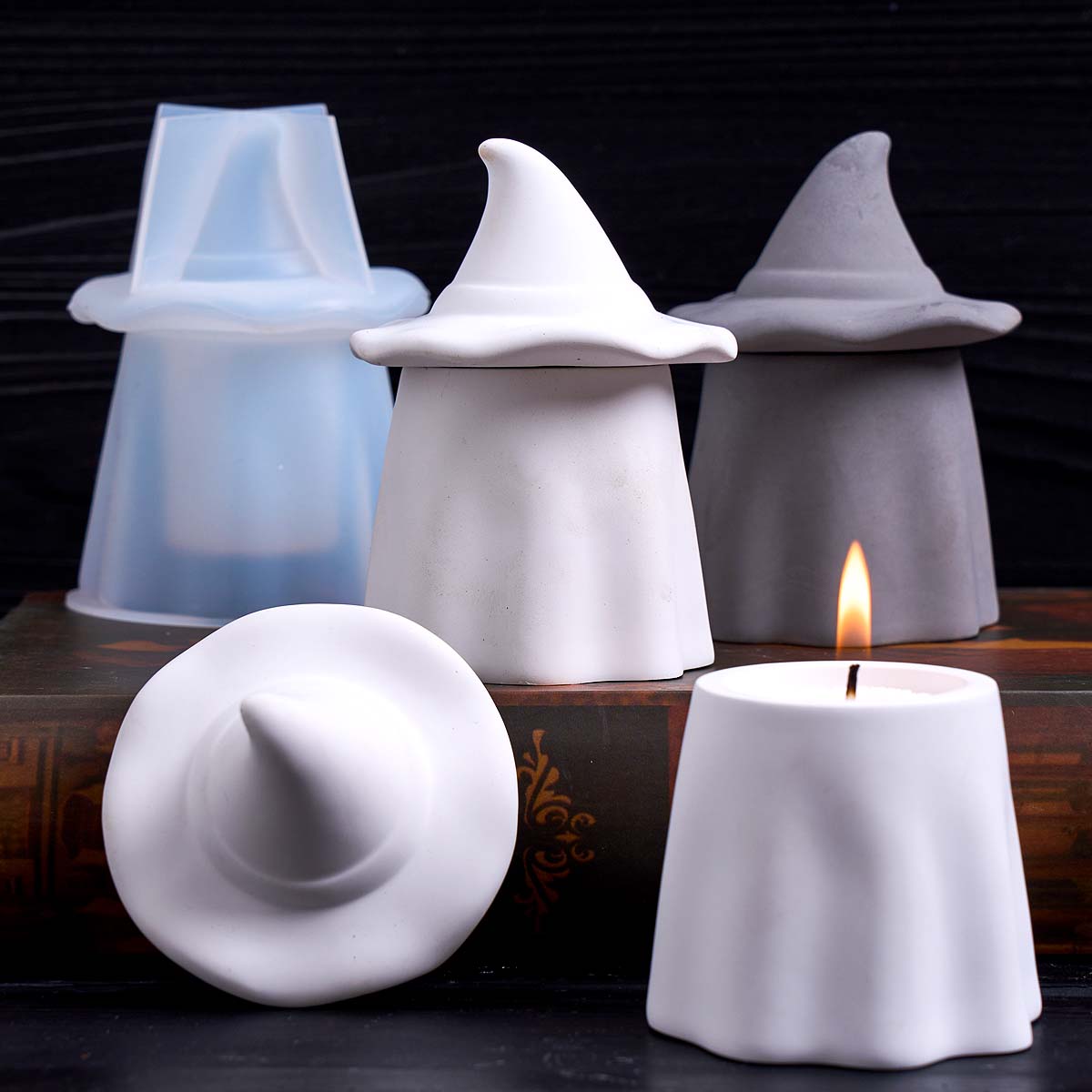 Cetakan Silikon Stoples Lilin  - Candle Making Jars With Lids ulasan dan harga