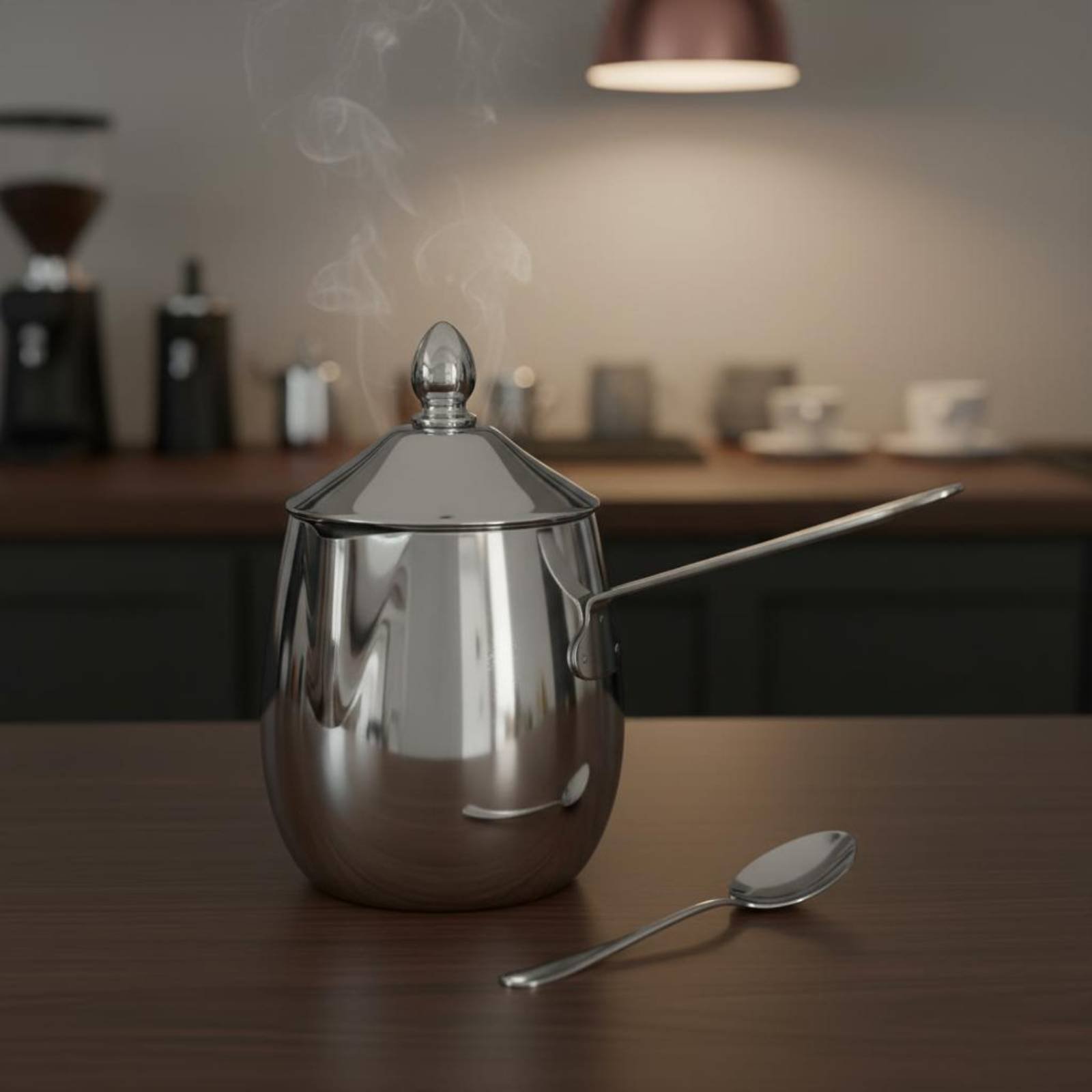 Teko Kopi Bentuk Oval dengan T - Pour Pot Aluminum ulasan dan harga