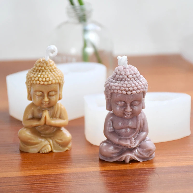 Cetakan lilin silikon Buddha 3 - Candle Making Process ulasan dan harga