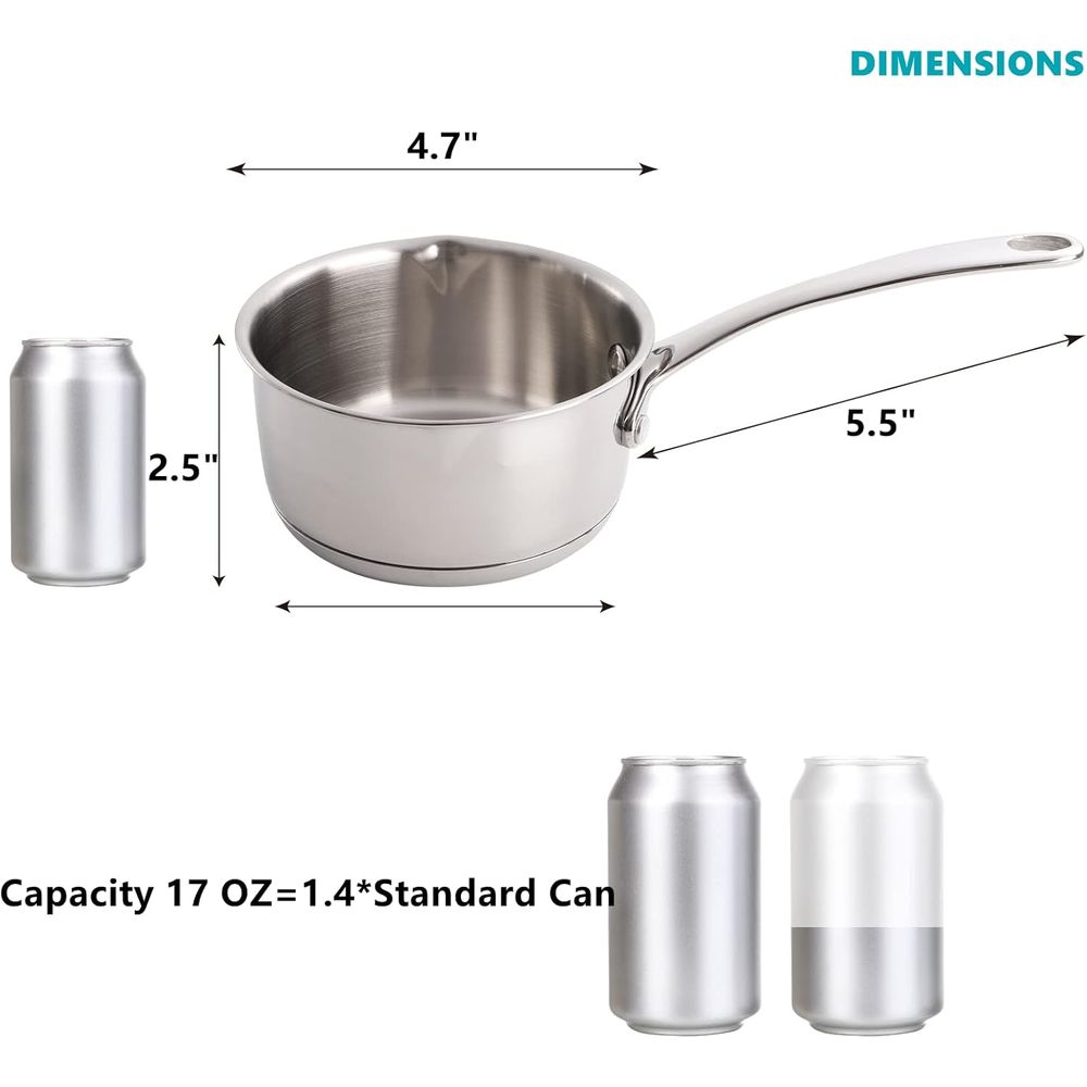 Panci Pengukur dan Pemanas Men - Pour Pot Aluminum ulasan dan harga