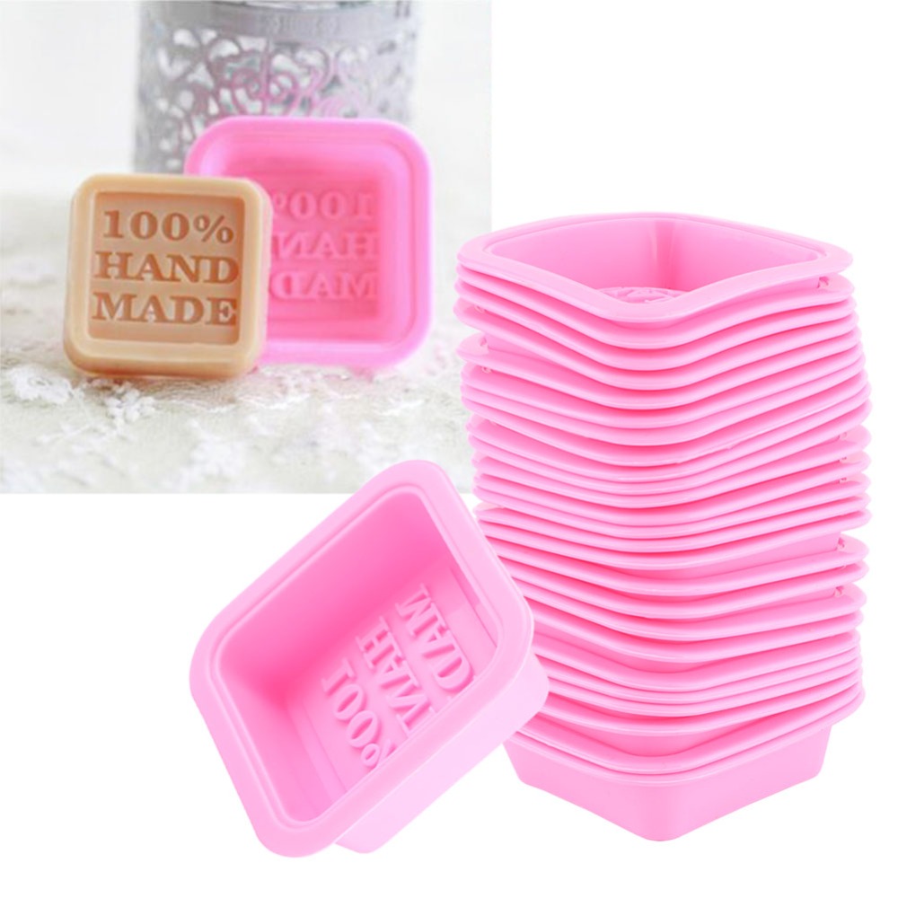 25PCS Cetakan Sabun Silikon An - Candle Making Process ulasan dan harga