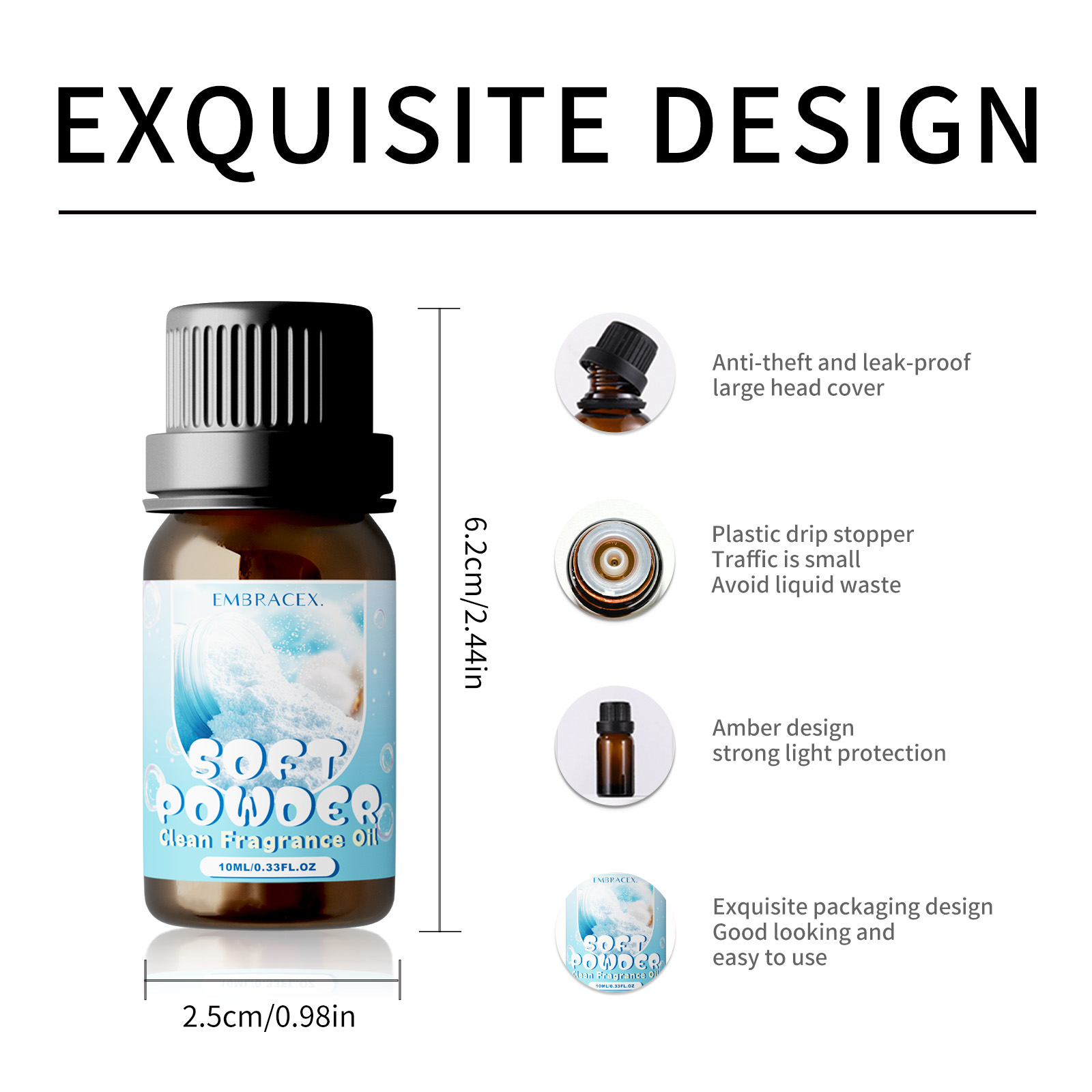 10ml Minyak Esensial Bubuk Lem - Candle Making Oils ulasan dan harga