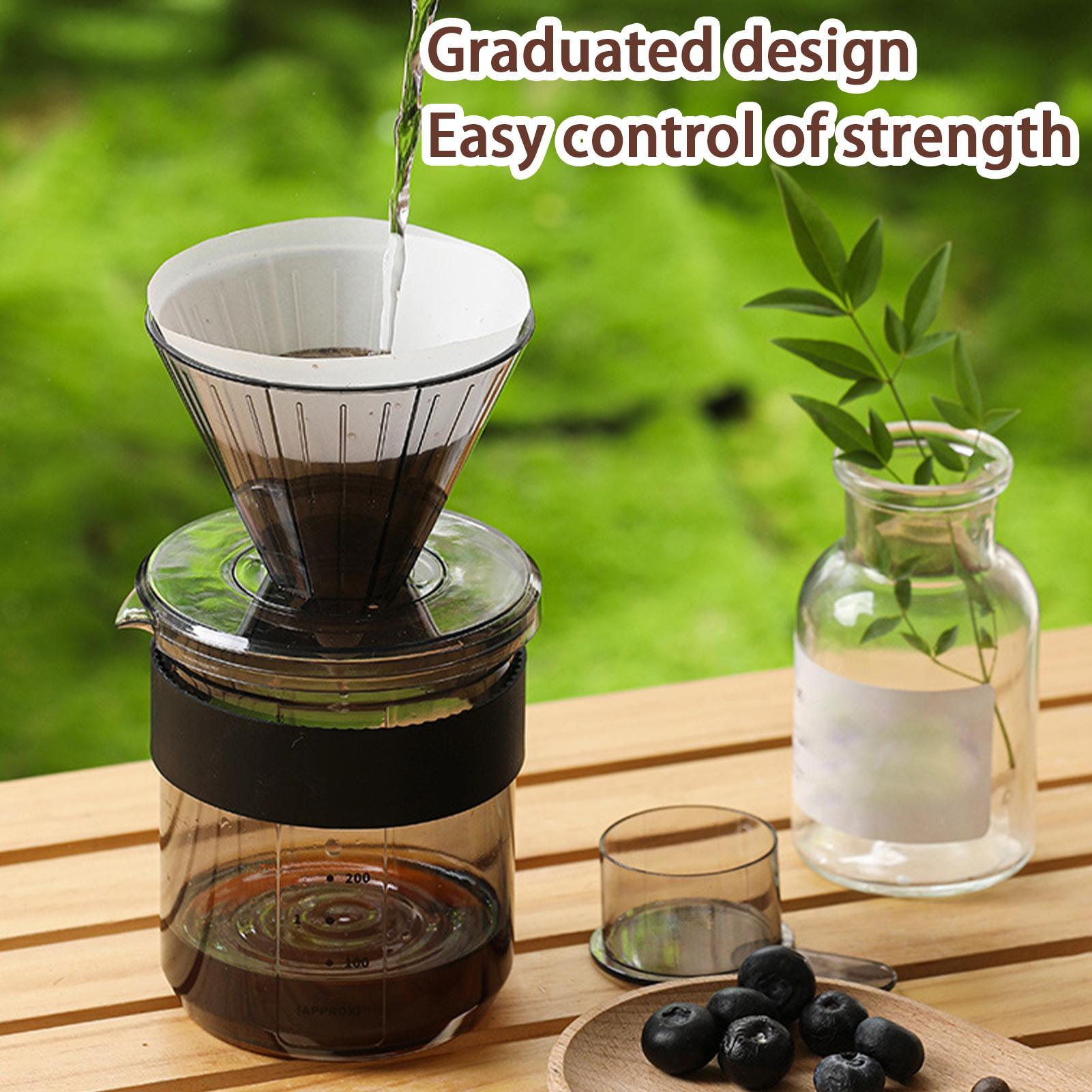 Pembuat Kopi Pour Over Tiga da - Pour Pot Aluminum ulasan dan harga